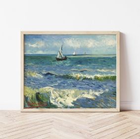 Tranquil Waters: Seascape Poster (size: 50x60)